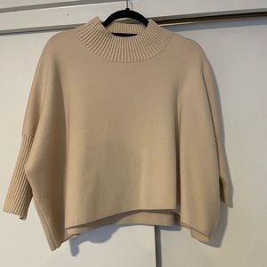 Cream sweater